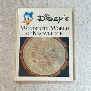 Disney's Wonderful World of Knowledge book 2, 1971 HC GOOD